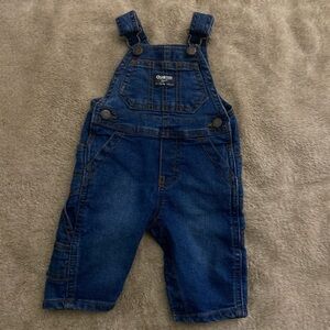 OshKosh B'gosh Dark Blue Denim Overalls for Kids